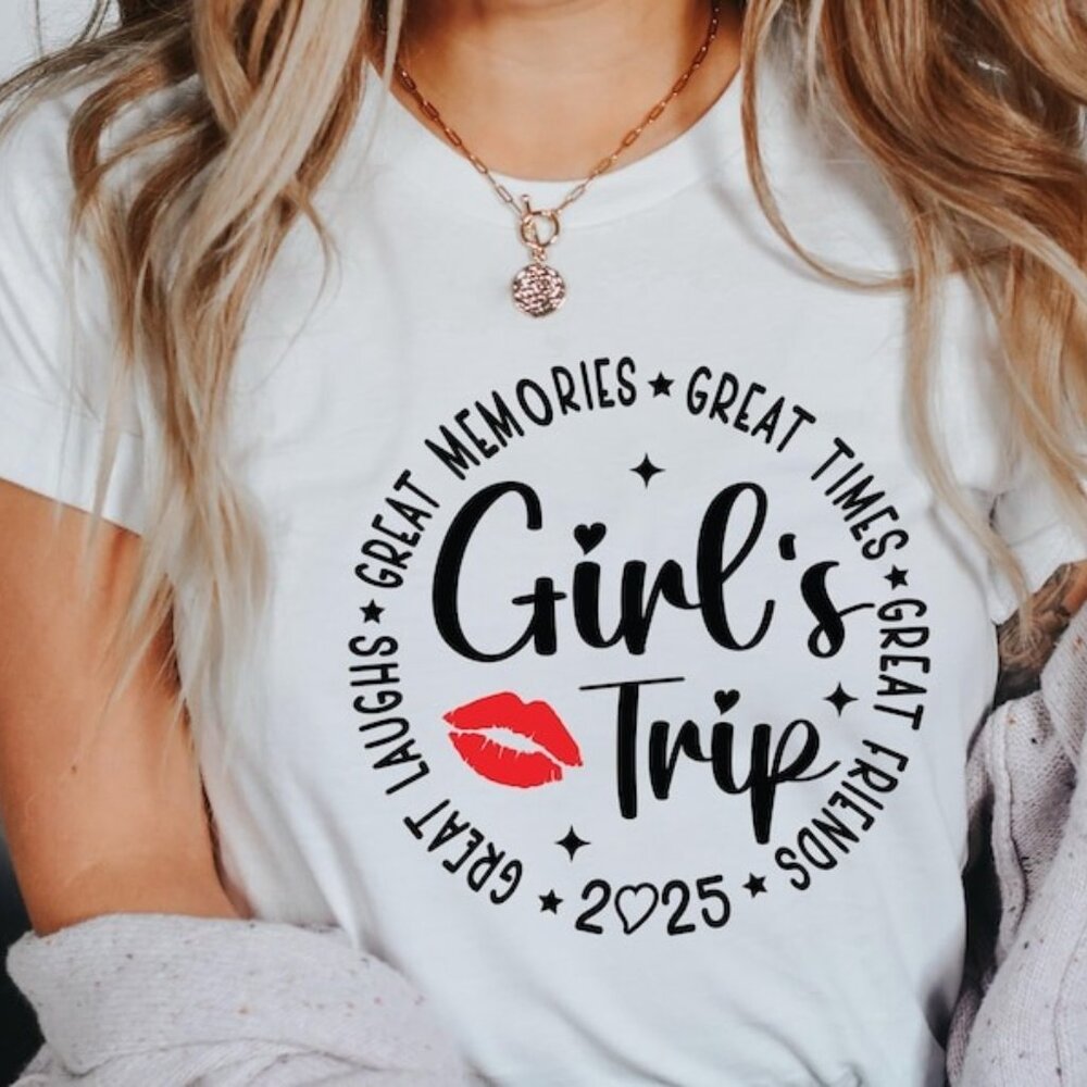 Girl’s Trip 2025 T-Shirt, Great Memories, Great Times Shirt